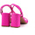 Chaussures Femme Multisport Steve Madden Luxe Sandalo Donna Magenta LUXE02S1 Rose