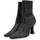 Chaussures Femme Bottes Steve Madden Saintly Stivaletto Tacco Donna Black SAIN03S1 Noir