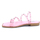 Chaussures Femme Bottes Steve Madden Skyler Ciabatta Borchie Pink Candy SKYL11S1 Rose