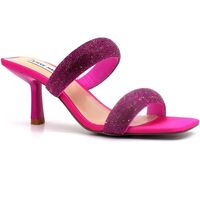 Chaussures Femme Bottes Steve Madden Top-Notch Sandalo Strass Donna Magenta TOPN01S1 Rose