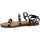 Chaussures Femme Multisport Steve Madden Travel Sandalo Gladiator Borchie Black TRAV02S1 Noir