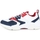 Chaussures Homme Multisport Tommy Hilfiger TOMMY H. Chunky Material Mix Sneaker Red White Blue FM0FM02384 Blanc