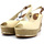 Chaussures Femme Bottes U.S Polo Assn. U.S. POLO ASSN. Sandalo Zeppa Donna Beige ALYSSA016 Beige