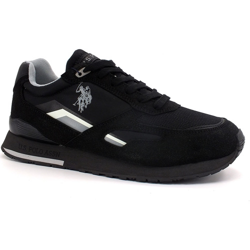 Chaussures Navy Multisport U.S Polo Assn. U.S. POLO ASSN. Sneaker Uomo Eco Suede Black TABRY001B Noir