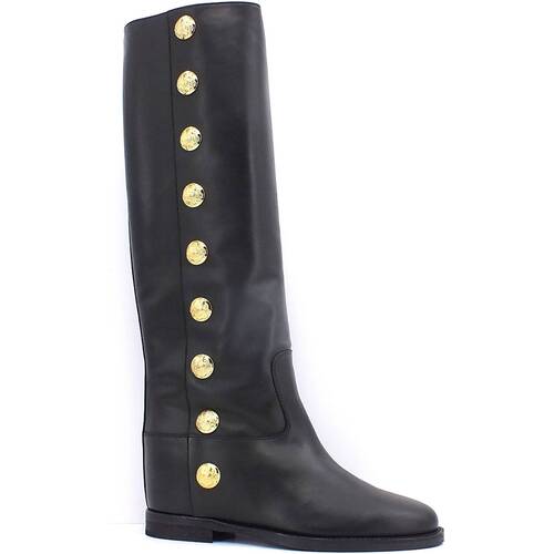 Chaussures Femme Bottes Via Roma 15 Duck And Cover Donna Nero 3195 Noir