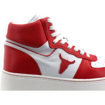 Windsor Smith Sneaker Platform Hi White Red THRIVE Rouge