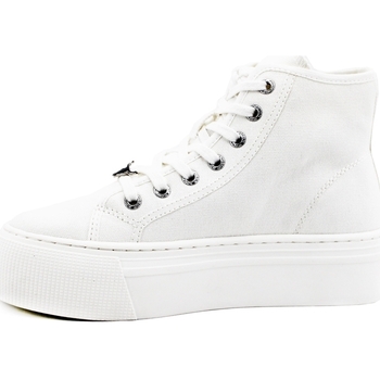 Windsor Smith WINDSORSMITH Sneaker Hi Platform Canvas White RUNAWAY Blanc
