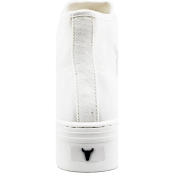 Windsor Smith WINDSORSMITH Sneaker Hi Platform Canvas White RUNAWAY Blanc