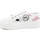 Chaussures Femme Bottes Windsor Smith WINDSORSMITH Sneaker Ox Platform Graffiti White RHEA Blanc