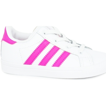 Chaussures Multisport adidas trainingspak Originals Coast Star EI I White Pink EE7509 Blanc