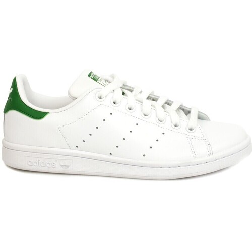 Chaussures Femme Bottes adidas Originals Stan Smith White Green M20324 Blanc