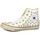 Chaussures Femme Multisport Converse C.T. All Star Distressed Hi White Garnet 160959C Blanc