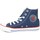 Chaussures Femme Multisport Converse C.T. All Star Hi Indigo Red Blue 163303C Bleu
