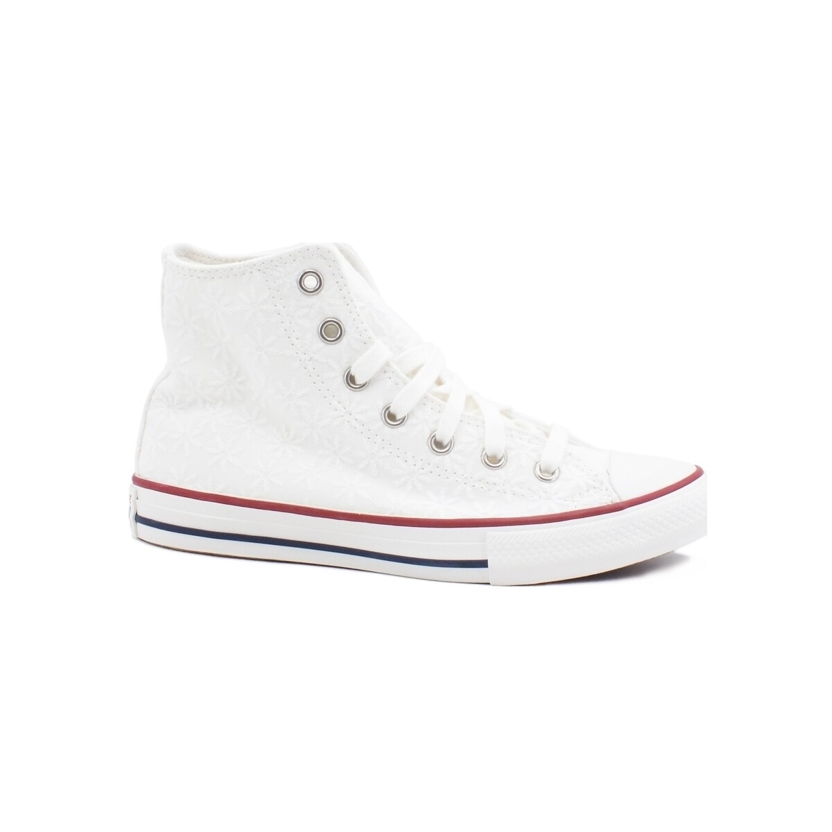 Chaussures Multisport Converse CT All Star Hi Sneakers Bambina White 668030C Blanc