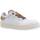 Chaussures Femme Multisport Fourline 4LINE  Sneaker Donna Low Max Bianco Glitter Oro X20 Blanc