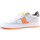 Chaussures Femme Multisport Saucony Jazz Court Sneaker Bianco White Peach S60577-3 Blanc