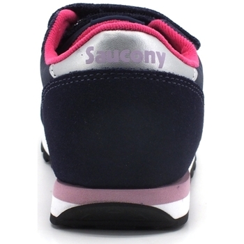 Saucony Jazz Double HL Kids Sneaker Navy Pink SK165147 Bleu