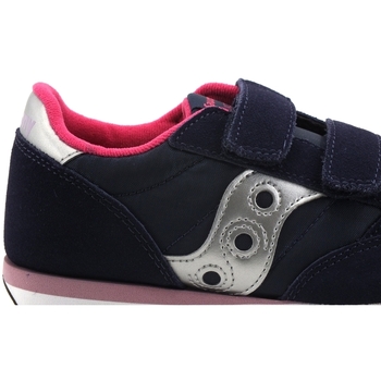Saucony Jazz Double HL Kids Sneaker Navy Pink SK165147 Bleu