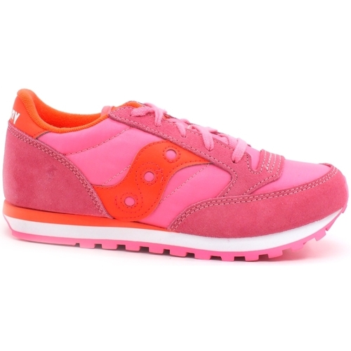 Chaussures Multisport Saucony Saucony Trainers 3D Grid Hurricane in Yellow Bambina Pink Red SK163330 Rose