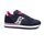 Chaussures Femme Bottines Saucony Jazz Original Sneaker Donna Navy Pink S1044-630 Bleu
