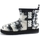 Chaussures Femme Multisport UGG W Classic Clear Mini Marble Stivaletto Pelo Black W1120778 Noir