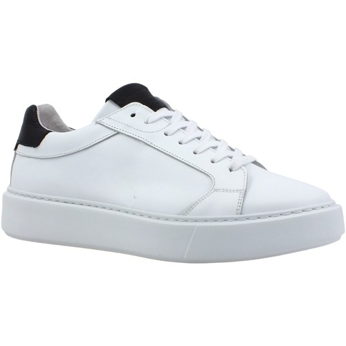 Chaussures Homme Multisport Café Noir CAFENOIR Sneaker Pelle Uomo Bianco PZ1000 Blanc