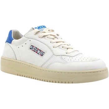 Chaussures Homme Multisport Back 70 BACK70 Slam Retro Sneaker Uomo White Blue 108002 Blanc
