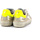Chaussures Femme Bottes Archivio 22 Sneaker Donna Platinum Giallo Fluo STUD785 Doré