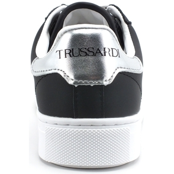 Trussardi Snk Galium Mix Sneaker Black White 79A00640 Noir