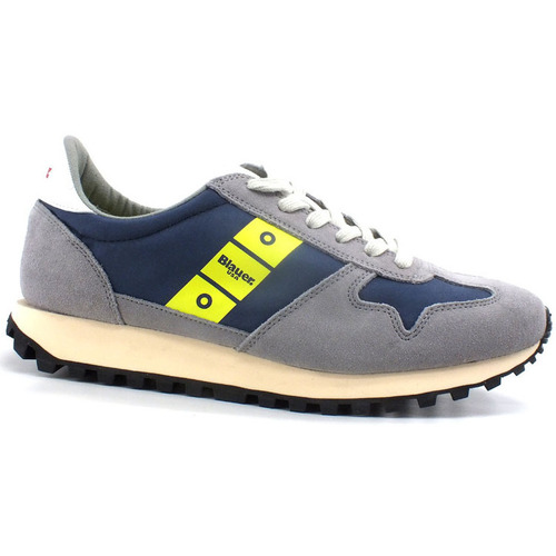 Chaussures Homme Multisport Blauer Nat et Nin Grey Yellow S2DAWSON02 Gris