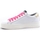 Chaussures Femme Multisport Sun68 Betty Sneaker Running Glitter Bianco Argento Z41237 Blanc