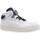 Chaussures Homme Multisport Fourline 4LINE  Sneaker Mid Max Bianco Blu X33 Blanc