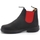 Chaussures Multisport Blundstone Stivaletto Polacco Elastici Black Red 581 Noir