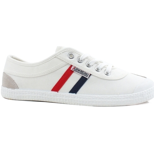 Chaussures Femme Bottes Kawasaki Tommy Hilfiger Sport woven cargo cuffed joggers White K192496 Blanc