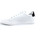 Chaussures Homme Multisport L4k3 College 4 Sneaker Pelle Tricolor Bianco Rosso Nero F59-COL Blanc