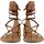 Chaussures Femme Bottes Cb Fusion Sandalo Lacci Donna Marrone Tan CBF.R221008 Marron
