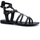 Chaussures Femme Multisport Cb Fusion Sandalo Pelle Donna Black CBF.R221009 Noir