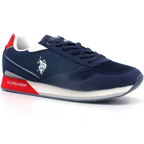 Chaussures Navy Multisport U.S Polo Assn. U.S. POLO ASSN. Sneaker Uomo Medieval Blue NOBIL003 Bleu