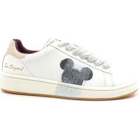 Chaussures Femme Bottes Moa Master Of Arts Master Of Arts Sneaker Mickey Mouse Spray Silver Grey MD706 Beige