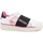 Chaussures Femme Multisport Moa Master Of Arts Sneakers White Pink MOA1273 Blanc