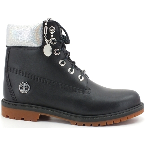Chaussures Femme Bottes Timberland 85T Waterproof 6 Heritage Stivaletto Black TB0A2M8G0151 Noir