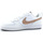 Chaussures Femme Multisport Nike Court Borough Low 2 GS Sneaker White Red Bronze BQ5448-116 Blanc