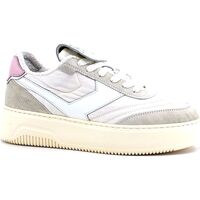 Chaussures Femme Multisport Pantofola d'Oro Sneaker Donna Bianco Grigio Rosa PDL2WD Blanc