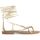 Chaussures Femme Bottes Cb Fusion Sandalo Lacci Donna Gold CBF.R221008 Doré