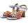 Chaussures Femme Multisport Café Noir CAFENOIR Ciabatta Tacco Donna Multi Celeste LC5007 Multicolore