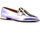 Chaussures Femme Multisport Divine Follie Mocassino Punta Donna Zebra Glicine 901-20F Violet