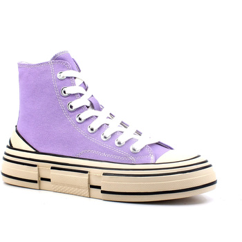 Chaussures Femme Bottes Play Sneaker Hi Donna Lilla ENDORPHIN-H Violet