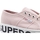 Chaussures Femme Bottes Superga 2790 Cotw Outsole Lettering Sneaker Pink Smoke S00FJ80 Rose