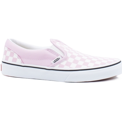 Chaussures Multisport Vans Classic Slip On Lila White VN0A4UH8UY41 Rose