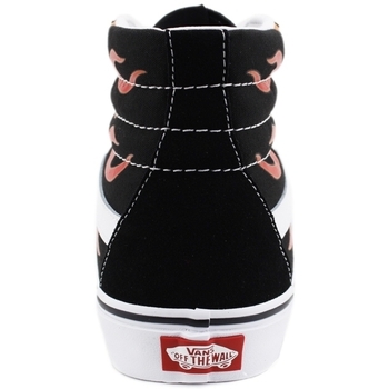 Vans Sk8-Hi Reissue Sneaker Black Flame VN0A2XSBPHN1 Noir